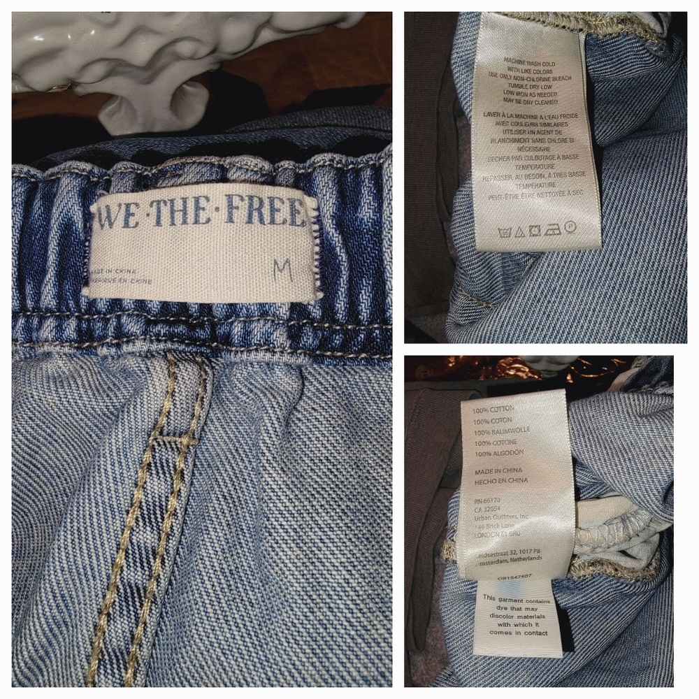 We The Free People Clover Wide Leg Jeans Pants *pls Read Description Look Pics** - Picture 15 of 15